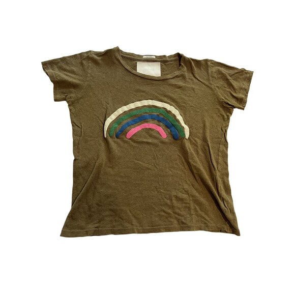 Mother Itty Bitty Goodie Tee in Brown - Picture 1 of 4